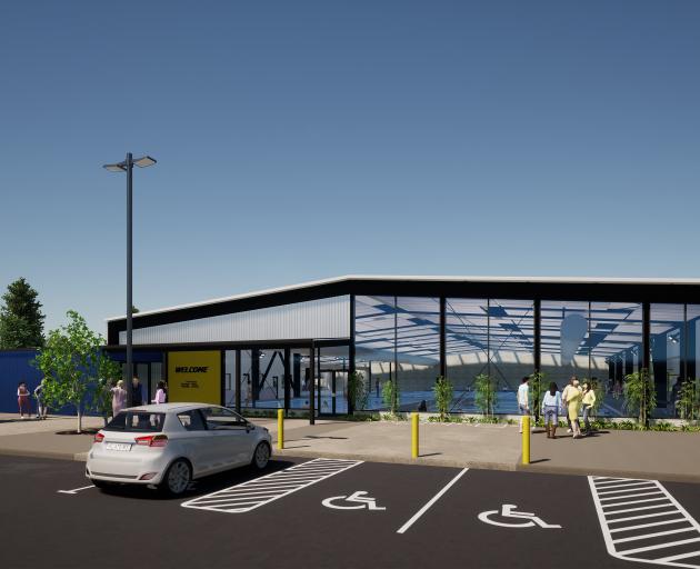 An artist’s impression of the new Mosgiel Pool. IMAGE: MCCOY AND WIXON ARCHITECTS