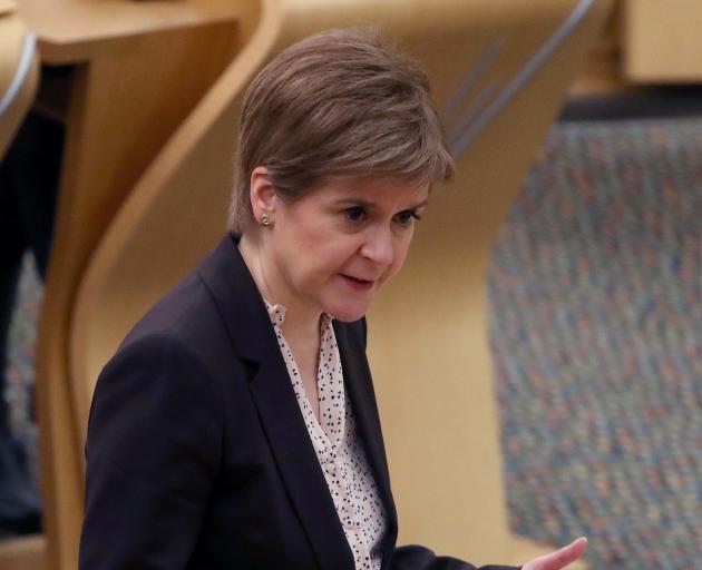 Scottish First Minister Nicola Sturgeon. Photo: Reuters 