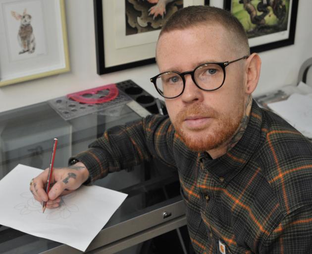 Matt Wilson, from Fineline Tattoo Collective, started out with a homemade machine and now works...