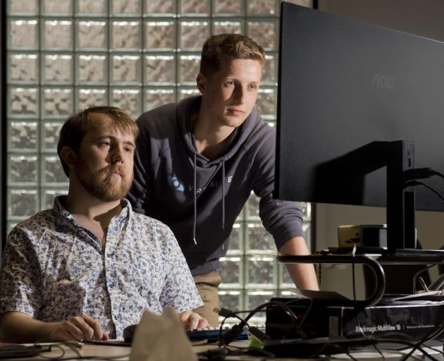 Animation Research senior graphics developer Matthew Smith makes preparations in Dunedin ahead of...