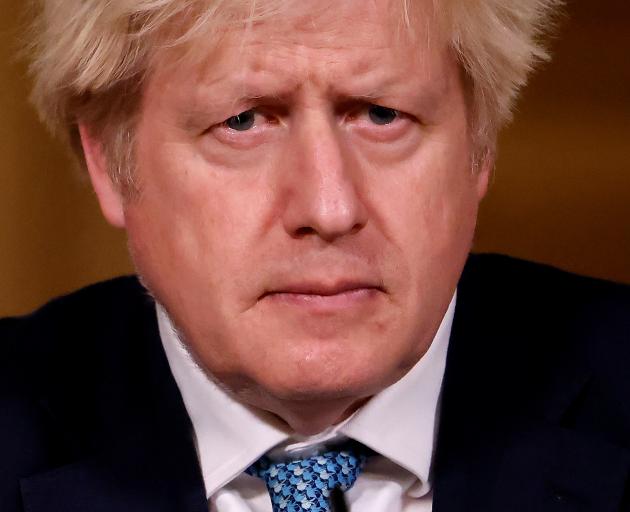 Boris Johnson: "We will put our arms around the whole of the country:. Photo: Reuters 