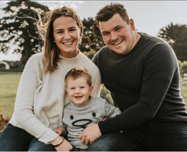 New Zealand man Duncan Craw, pictured with wife Taylia and son Levi, is believed to have been...