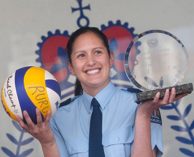 Detective Constable Melissa-Mae Ruru won the New Zealand Police Association Police Sportsperson...