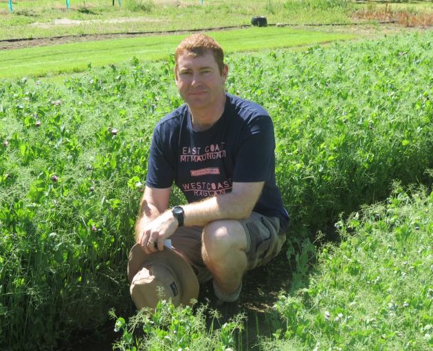 Otago Polytechnic’s horticulture production Level 5 co-ordinator Jason Barry, pictured, along...