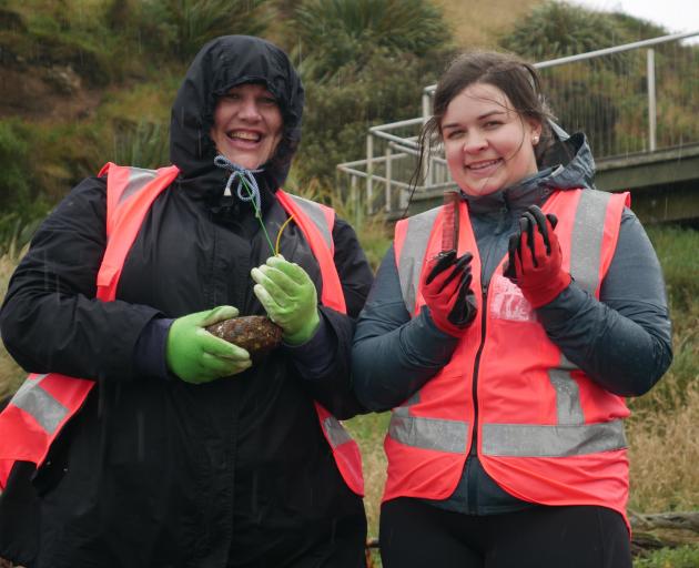 Teachers Cassandra Kitt (left), of Kaikoura High School, and Jess Dewhurst, of Aotea College in...