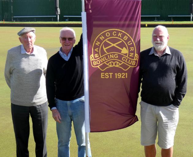 Bannockburn Bowling Club members (from left) Bill 
...