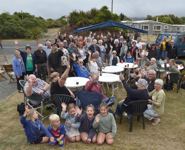 A big crowd turned out to celebrate resource consent being approved for the restoration of Te...