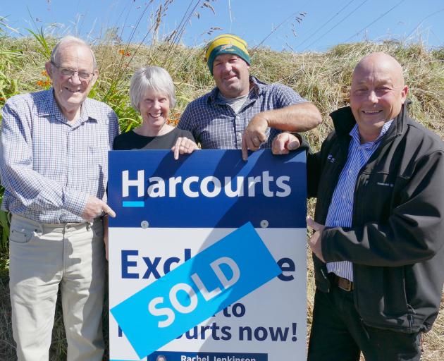 Kaitangata Promotions Kai Build Project trustees (from left) Beau Williams, Liz Jenkinson and...