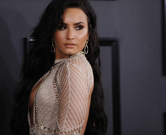 Demi Lovato has taken over as sole female Smurf, Smurfette in the upcoming film replacing Katy Perry. Photo: Reuters