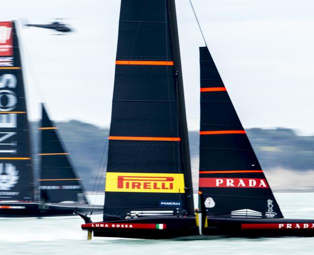 Luna Rossa lead Ineos Team UK 4-0 in the final series. Photo: Getty Images