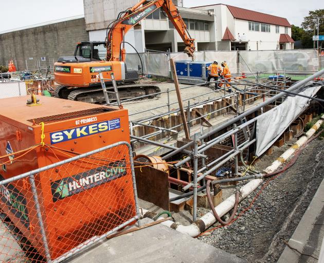 Garry Moore is questioning whether there is subsidence at the Metro Sports Facility site. Photo:...