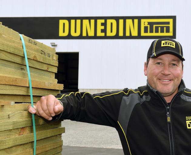 Jon Conley is preparing to open his ITM Dunedin store early next month. PHOTO: STEPHEN JAQUIERY