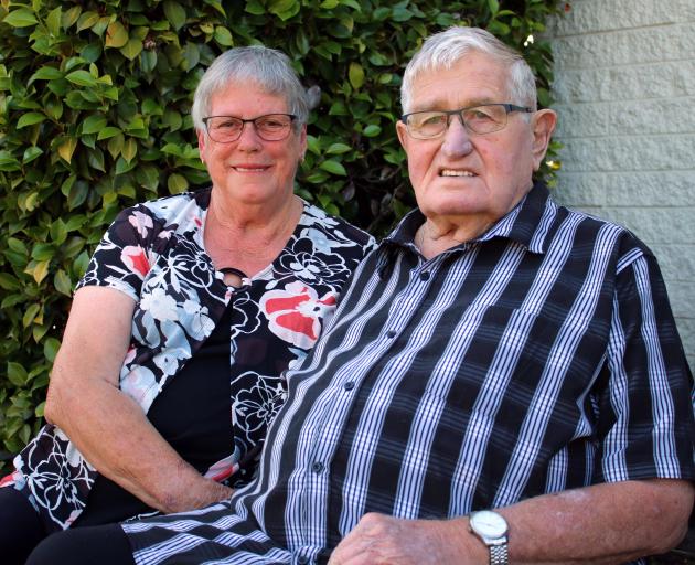 Oamaru’s Coleen and Dave McIntosh celebrate their 55th wedding anniversary today. PHOTO: KAYLA...