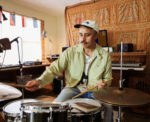 Riki Gooch discovered the drums growing up in Dunedin. PHOTO: CELESTE FONTEIN