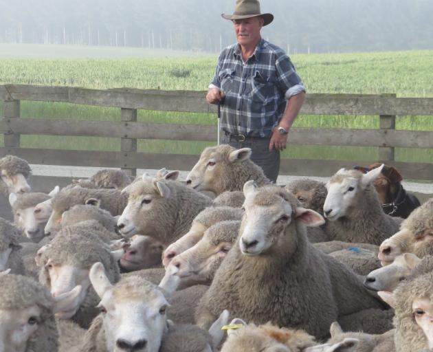 Ali Brenssell, of North Otago, set a record for the highest price paid for a working dog at the...