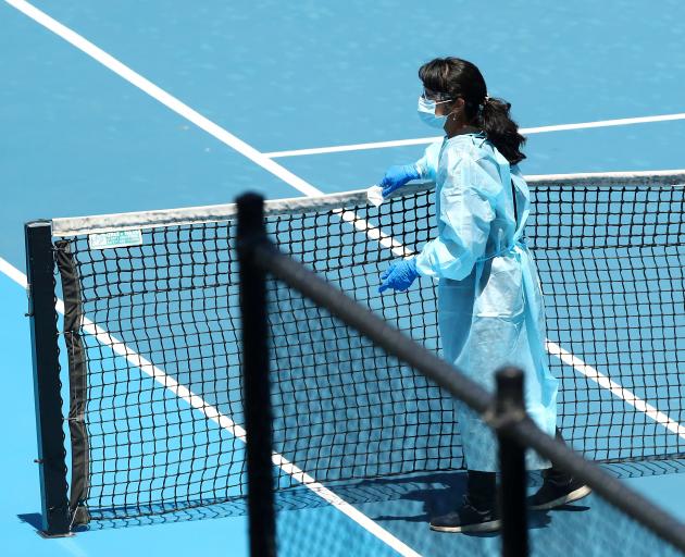 The first Grand Slam of the year at Melbourne Park is due to start on February 8. Photo: Reuters 