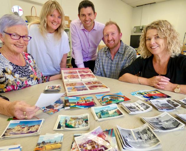 Alexandra Blossom Festival community members (from left) Cathy Marsh, Rachel Vellacott, Nigel...