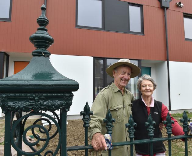 Sandy and Frances Ross are gearing up to move into their unit at Dunedin’s Toi Ora High Street...