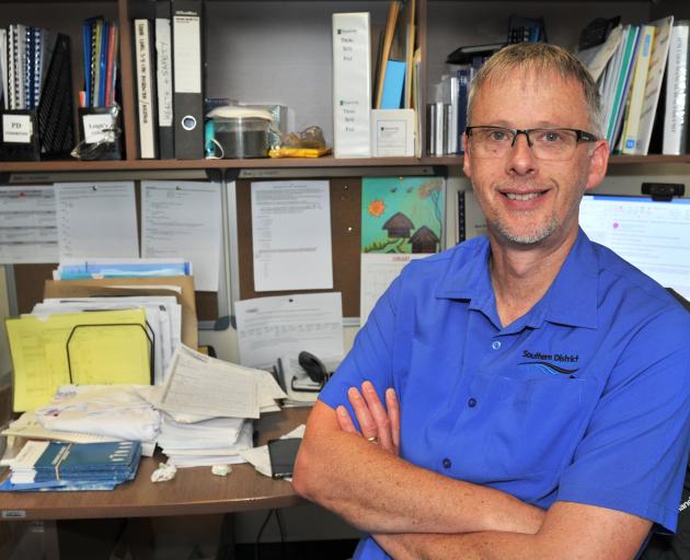 SDHB dialysis service charge nurse manager Blair Donkin. 
