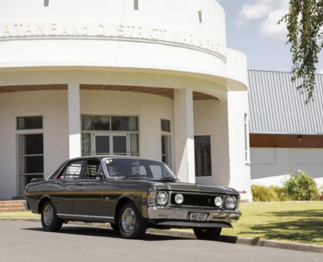 A 1970 Ford XW Falcon GT-HO Phase II, which sold at auction for $414,000 Photo: Supplied / Webb's