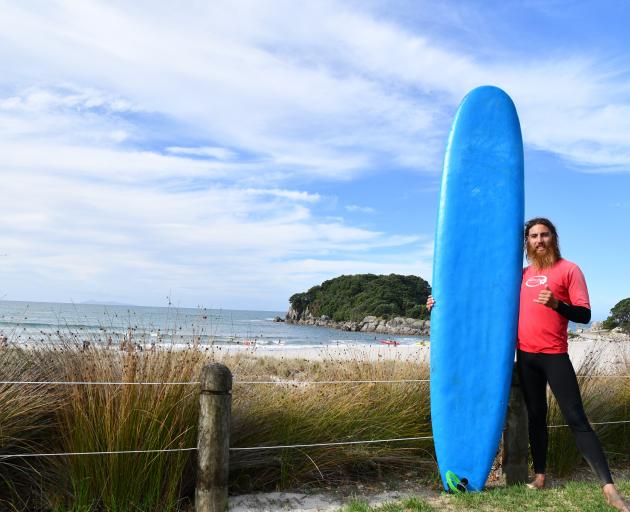 Hibiscus Surf School instructor Paddy Maddocks has spent the past few years in Mount Maunganui.
