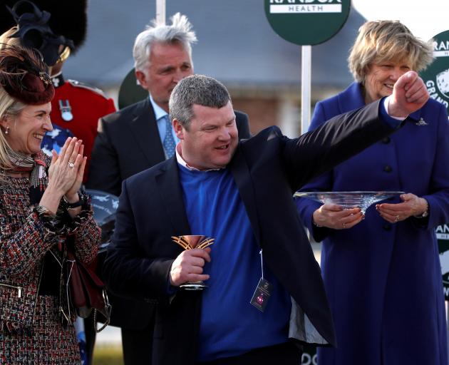 Gordon Elliott is a Gold Cup and three times Grand National winner. Photo: Action Images via Reuters