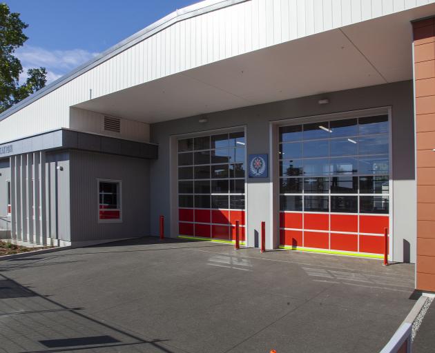 The Ilam Fire Station on the corner of Creyke Rd and Montana Ave. Photo: Geoff Sloan