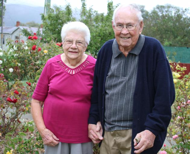 Hakataramea couple Rosemary and Ernie Gilchrist celebrate their 70th wedding anniversary today....