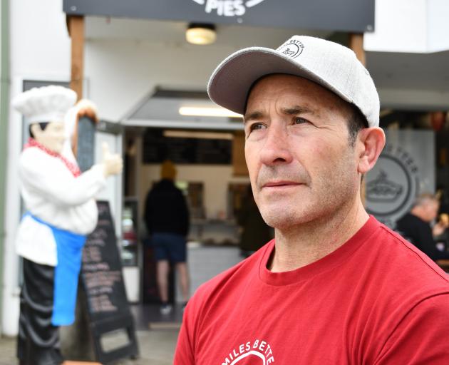 Miles Better Pies owner Paul Johnson says winter will be hard for Te Anau businesses. PHOTOS:...