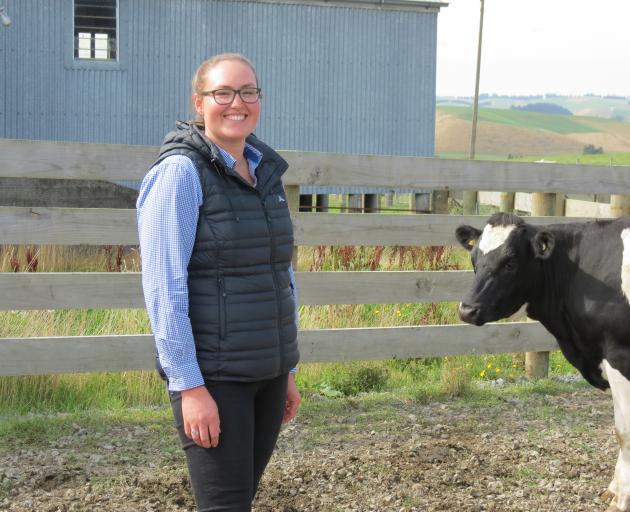 Calving is Brooke Flett’s favourite time of year.PHOTO: SRL FILES