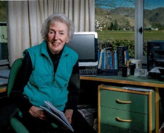 Former Dunedin woman Effie Cockburn has written a book, called ‘Mornington Memoirs’. PHOTO: TIM...