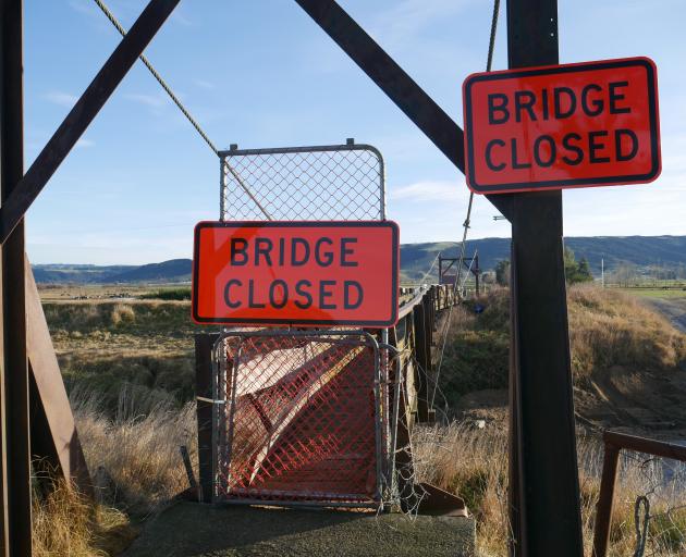 A footbridge which crosses the Silver Stream in Gladfield Rd will be replaced by the Dunedin City...