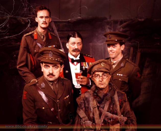 Elton was behind many of the best lines of classic ’80s comedies Blackadder (above) and The Young...