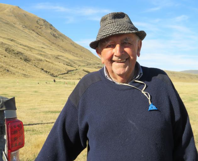 At 82, Harvey Eggleston is the oldest member of the Mayfield Collie Club. PHOTO: TONI WILLIAMS