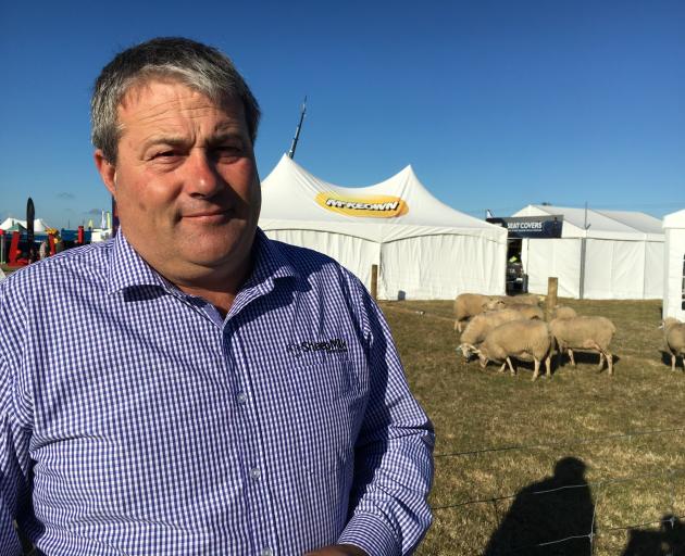 Kirwee farmer Matt Jones milks 600 sheep. PHOTO: DAVID HILL