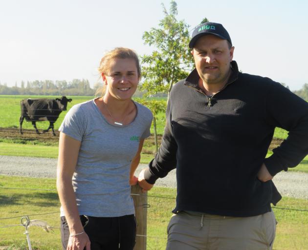 Kiri and Rhys Roberts are on a journey to farm smarter and improve work/life balance. PHOTO TONI...