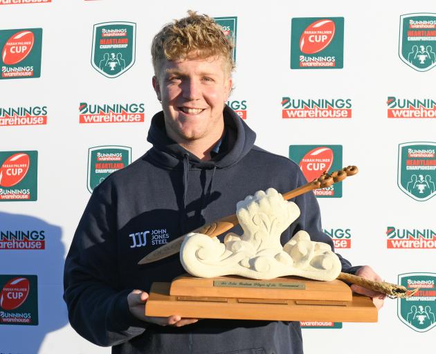 Highlanders U20 captain Sean Withy was named player of the tournament. Photo: Getty Images 