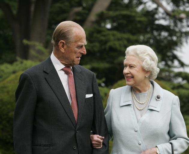 Prince Philip and Queen Elizabeth II on their diamond wedding anniversary in 2007. Photo: Getty...