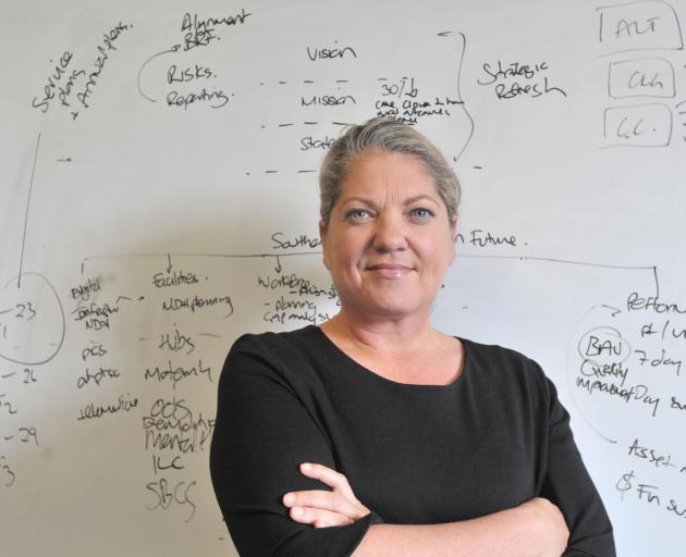 Departing Southern District Health Board executive Lisa Gestro. PHOTO: LINDA ROBERTSON