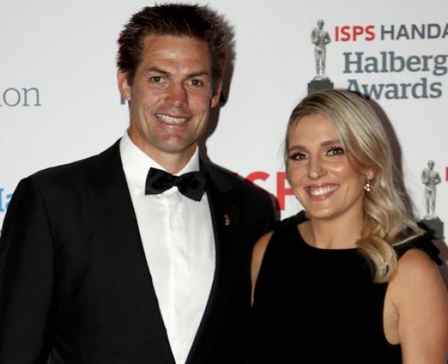 Richie and Gemma McCaw at the Halberg Awards. Photo: Getty Images 