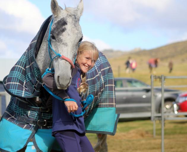 Isla Mutch (11), of Taranaki, and her horse Moondance will compete in the 120km junior event of...