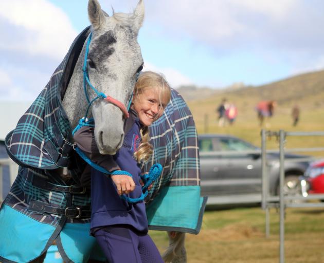 Isla Mutch (11), of Taranaki, and her horse Moondance  will compete in the 120km junior event of...