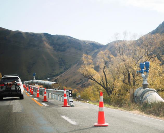 Work to move a section of the Kurow-Duntroon Irrigation Company pipeline below road level is now...