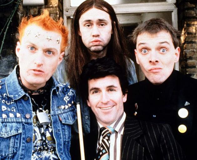The Young Ones (clockwise from left):  Vyvyan, Neil, Rick and Mike. Photo: supplied 