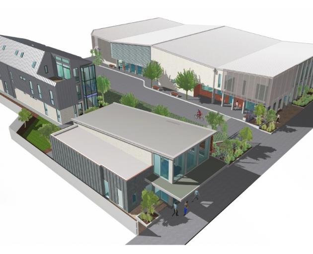 An artist's impression of the planned new facility. Image: Christchurch City Mission