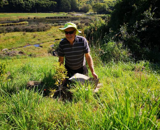 Volunteer Colin Astle combines a love for working outdoors with care for the wetland as a...