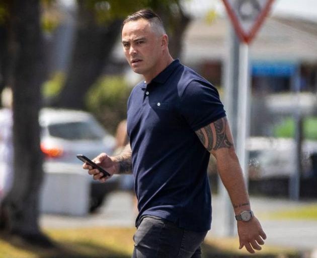 Zac Guildford walks to the Hamilton District Court in January this year to be sentenced on a charge of assaulting a female. He lost an appeal to keep his name secret. Photo / Mike Scott Zac Guildford walks to the Hamilton District Court in January this year to be sentenced on a charge of assaulting a female. He lost an appeal to keep his name secret. Photo / Mike Scott