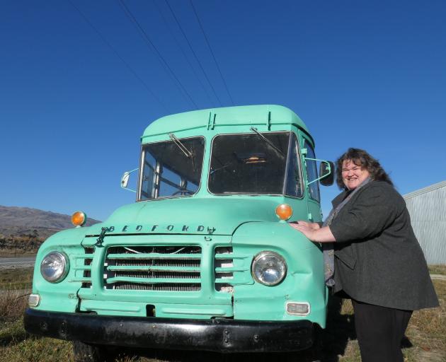 Judy Cockeram, of Cromwell, is over the moon that her bus has been found.PHOTO: SIMON HENDERSON