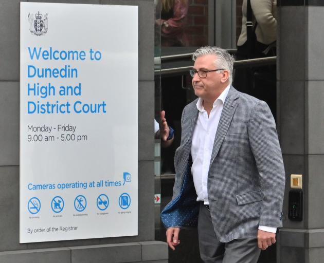 Kloogh, pictured outside the Dunedin District Court in 2020, was said to be living a lavish...