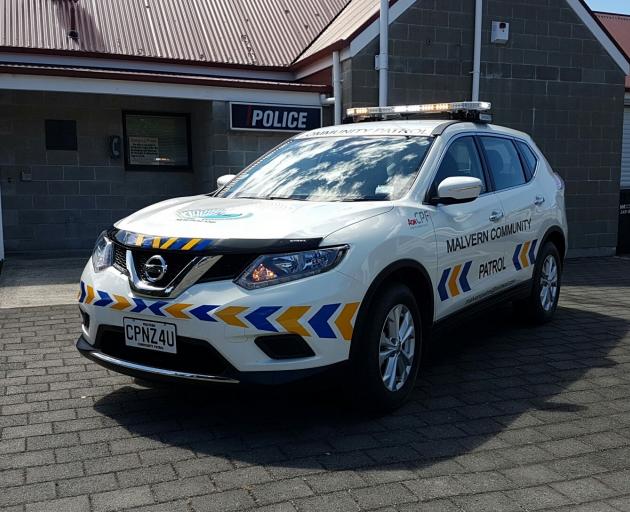 The Malvern Community Patrol is fundraising for a new vehicle. Photo: Supplied